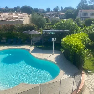 Climatisé Avec Piscine Et Jardin Appartement Villeneuve-Loubet